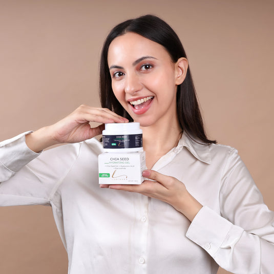 Chia Seed Hydrating Moisturizer Gel with Hyaluronic Acid