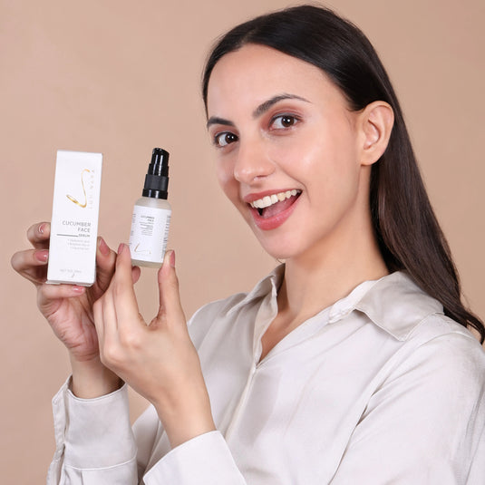 Cucumber Face Serum with Hyaluronic Acid & Tea Tree Ext