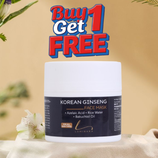 Ultra Glow Face Mask with Rice Water & Korean Ginseng - Buy 1 Get 1 Free