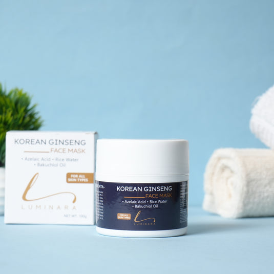 Ultra Glow Face Mask with Rice Water & Korean Ginseng - Buy 1 Get 1 Free