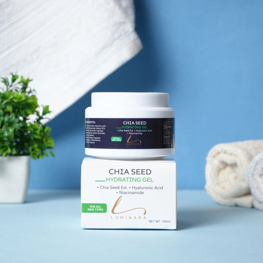 Chia Seed Hydrating Moisturizer Gel with Hyaluronic Acid