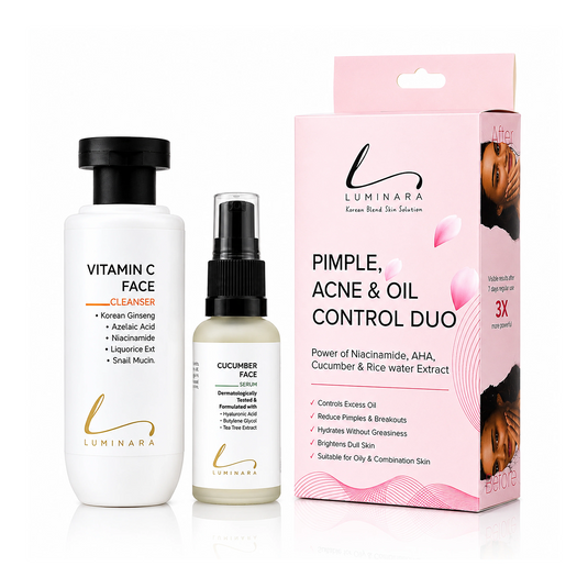 Fix Oily Skin & Pimples in 2 Simple Steps