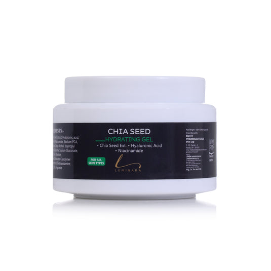 Chia Seed Hydrating Moisturizer Gel with Hyaluronic Acid