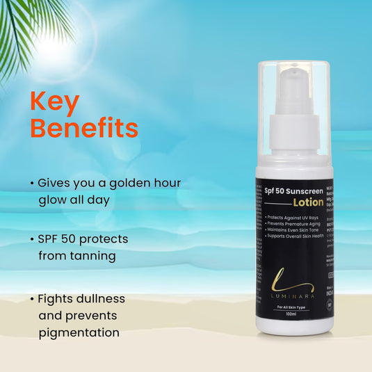 SPF 50 Sunscreen Lotion