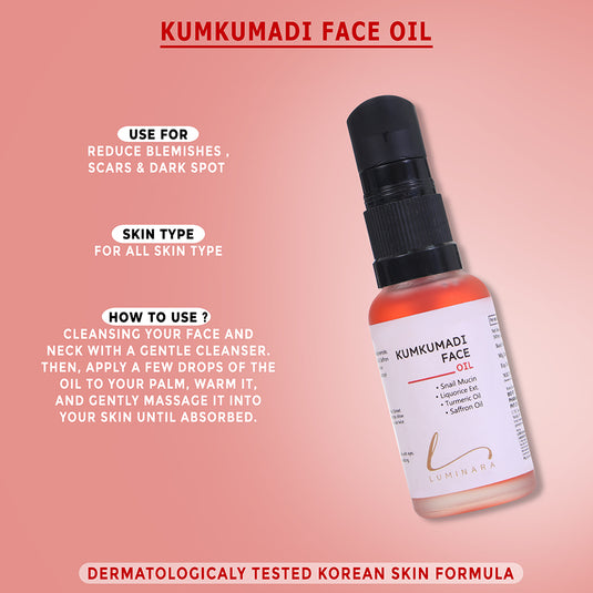 Kumkumadi Natural Glowing Oil