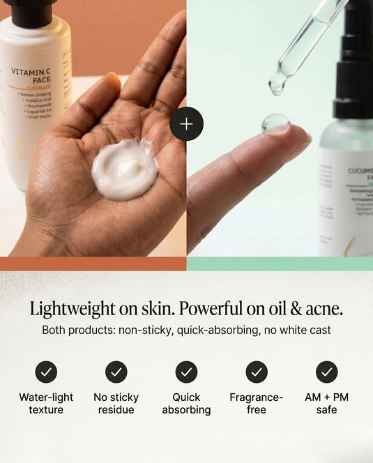 Fix Oily Skin & Pimples in 2 Simple Steps